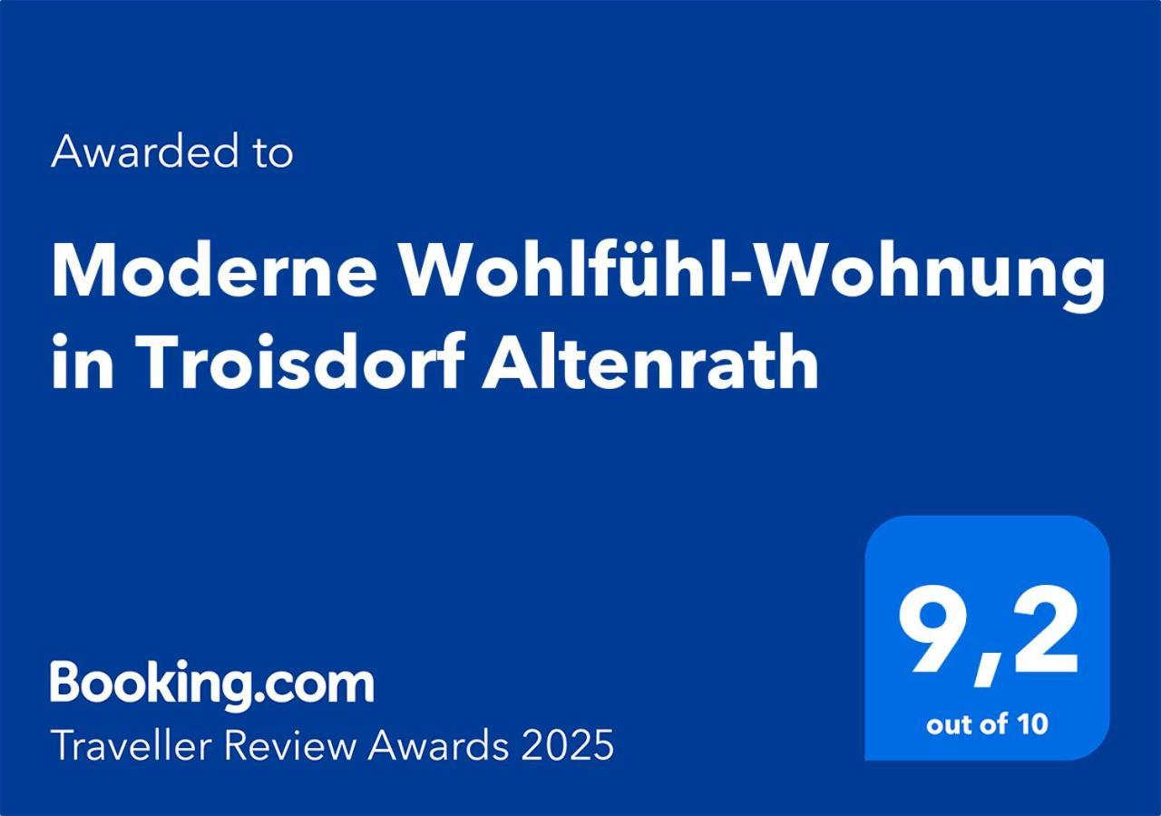 Moderne Wohlfuehl-Wohnung In Troisdorf Altenrath Εξωτερικό φωτογραφία